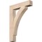 Ekena Millwork Thorton Block Smooth Bracket, Douglas Fir, 3 1/2"W x 20"D x 28"H BKT04X20X28THR05SDF - alternate 1